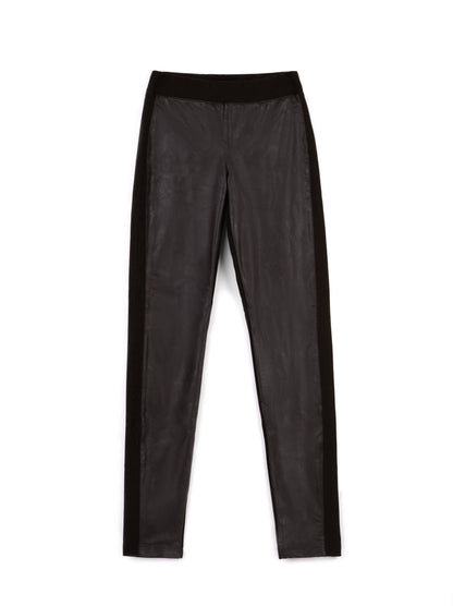 Leggings med läderinsats | STORY | Conte Elegant