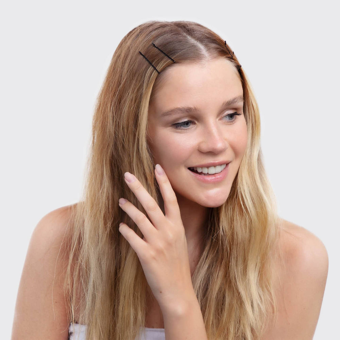 KITSCH | Bobby Pins – 45-pack (svart)