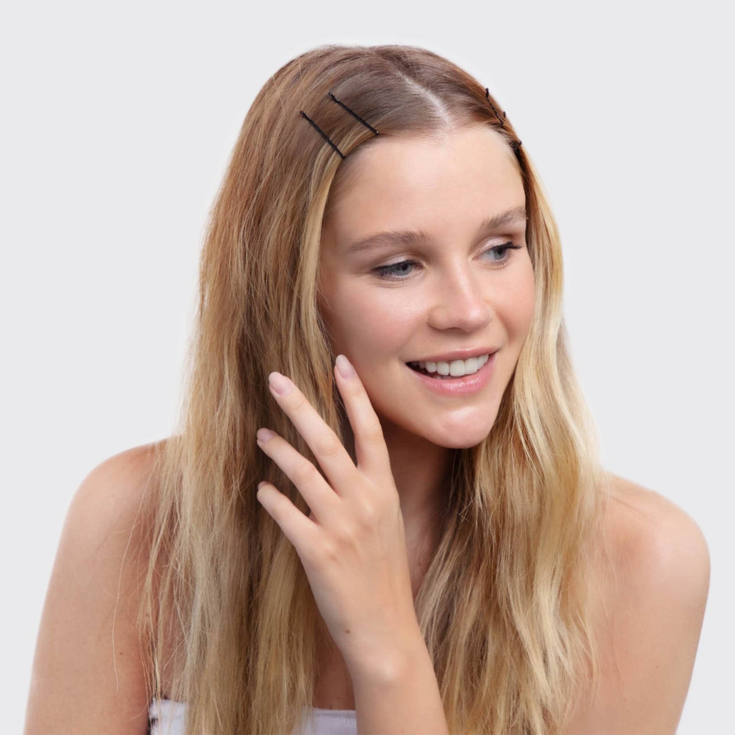 KITSCH | Bobby Pins – 45-pack (svart)