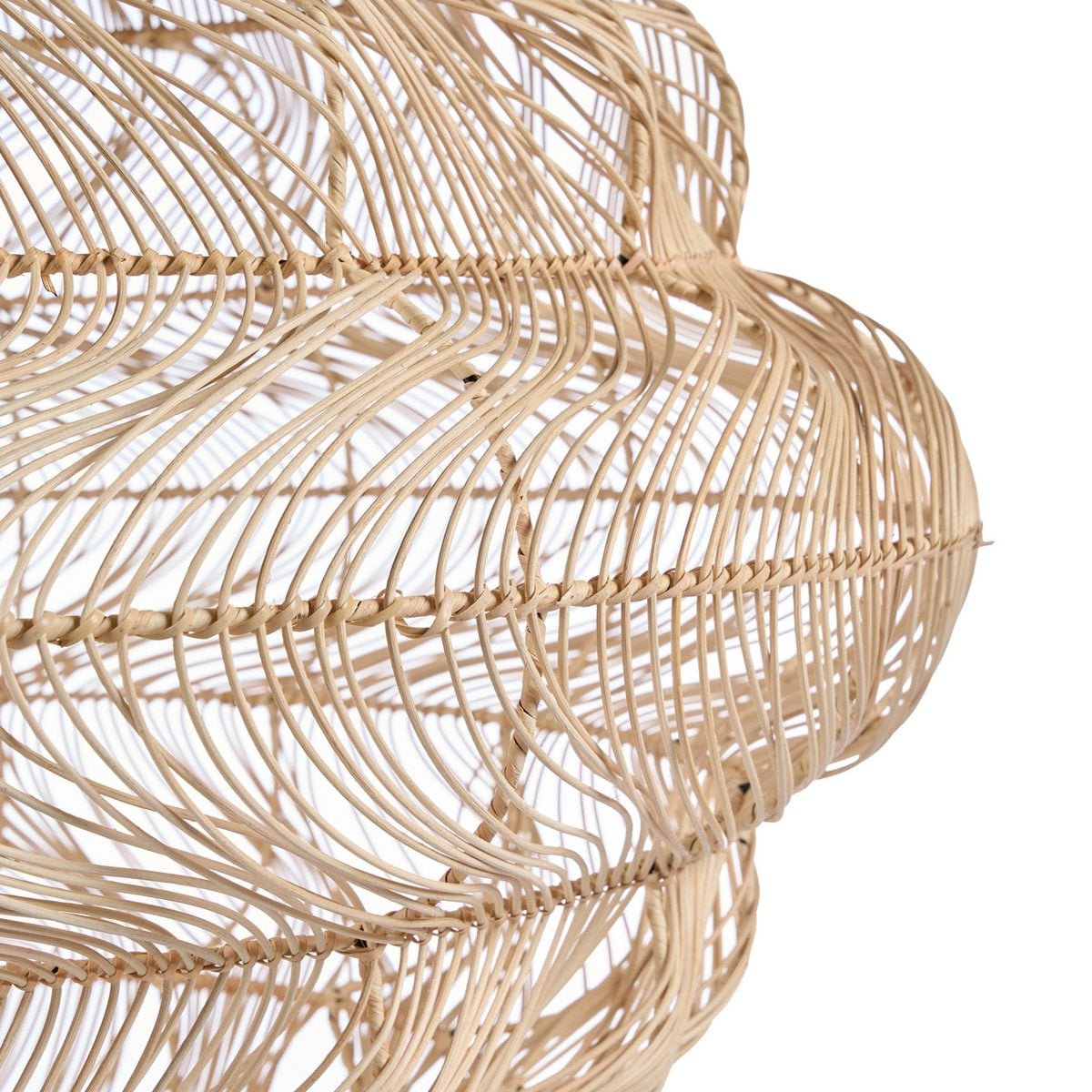 Stor rottinglampa – Aurora pendel 102 cm | Bazar Bizar Living