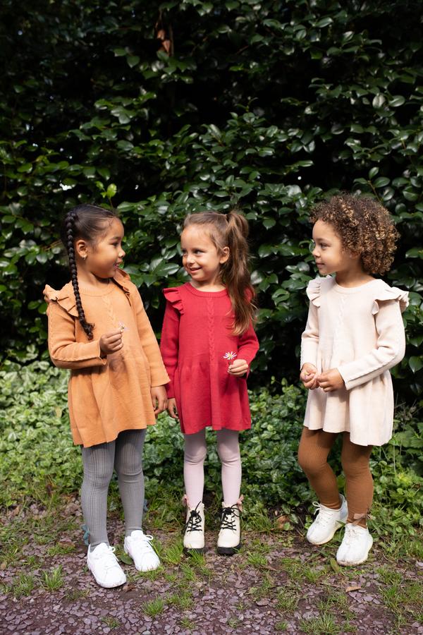 Giselle Strumpbyxor med rosetter, La Olivia Kids