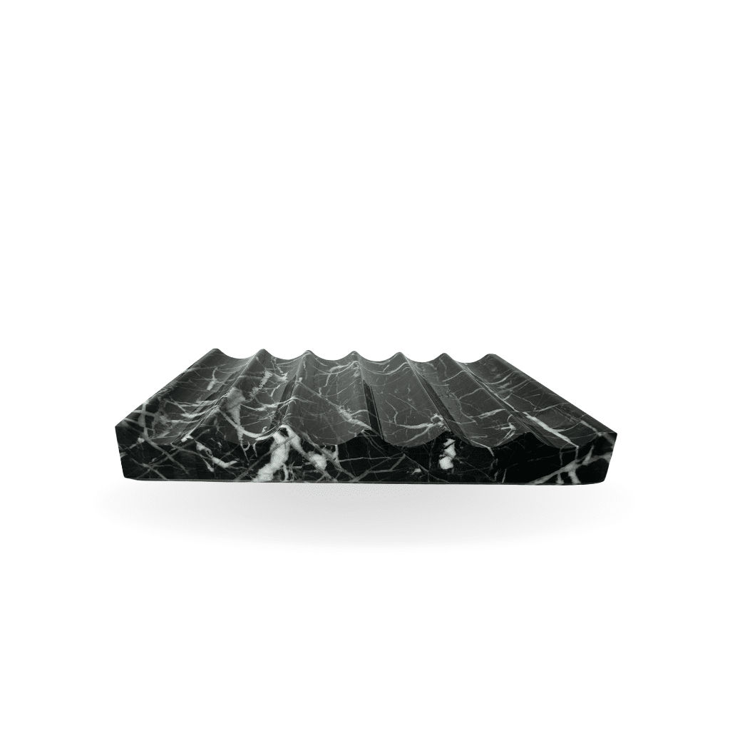 Sabao Soap Dish | Nero Marquina Marble
