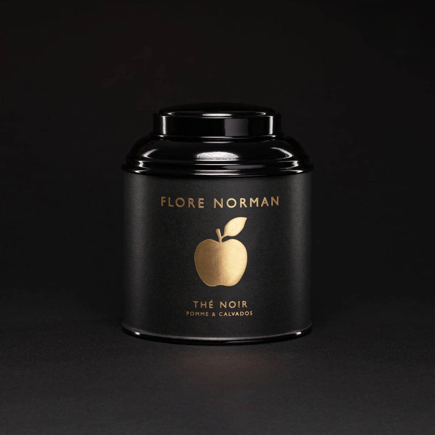 Flore Norman – Äpple | Svart te med äpple &amp; Calvados Pays d’Auge (100 g)