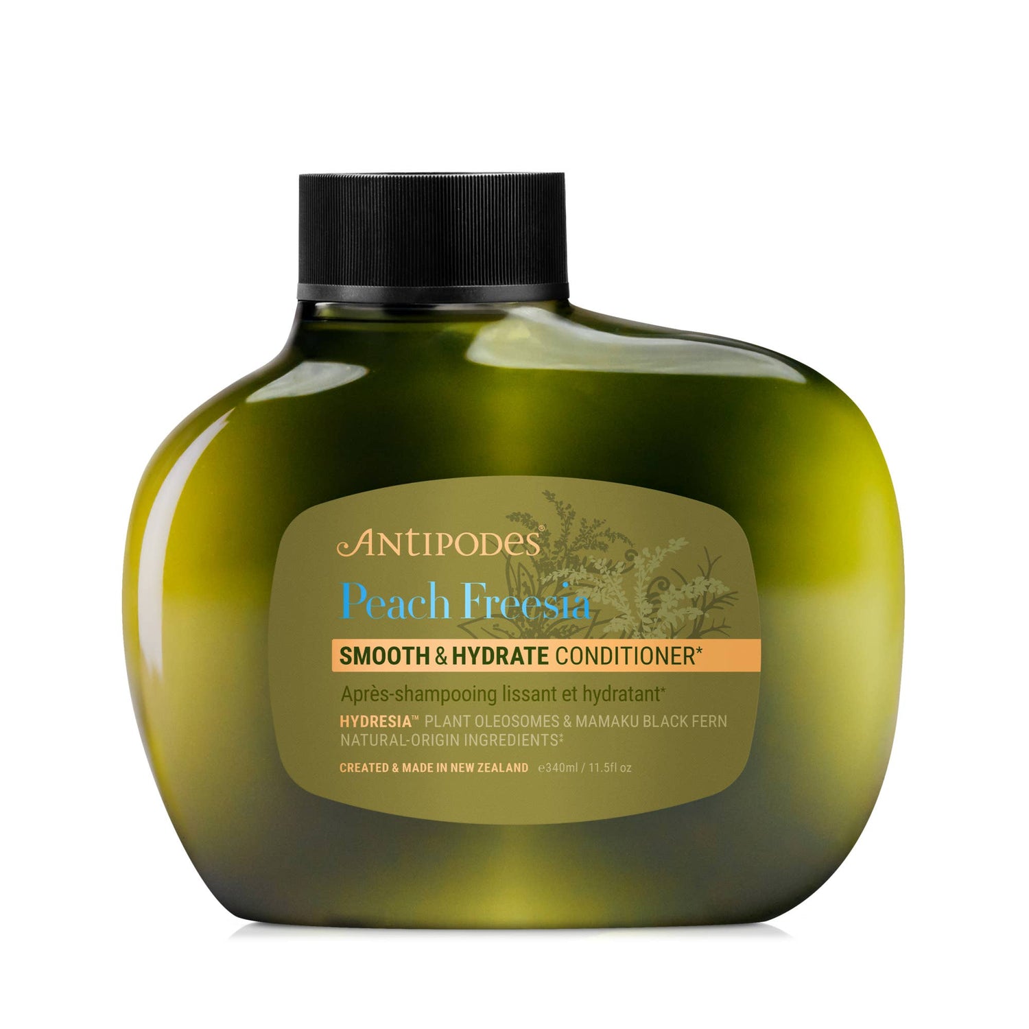Antipodes Balsam Persika &amp; Freesia – Slätande &amp; Återfuktande (340 ml)