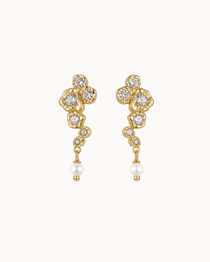 Solenne Earrings – 18K Gold-Plated Sterling Silver